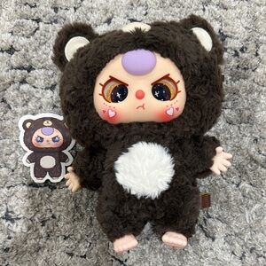 Baby three- 400% V1 bear. 🐻 NEW! 🌼 With CARD only! (No bag and box).